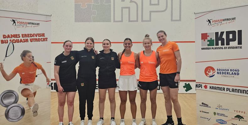 Speelronde 3: KPI Squash Utrecht vs. Victoria Squash Rotterdam