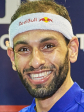 Dit is een afbeelding van Mohamed ElShorbagy