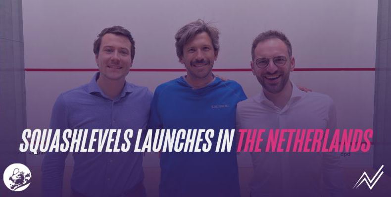 Lancering SquashLevels in Nederland teamfoto