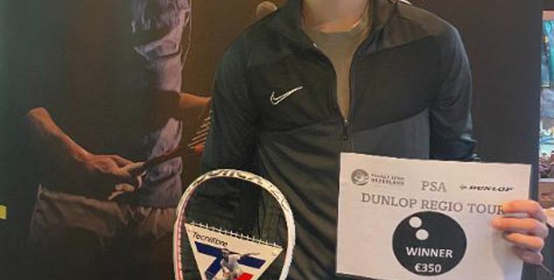 Thijs Roukens, Winnaar PSA Dunlop Regio Tour