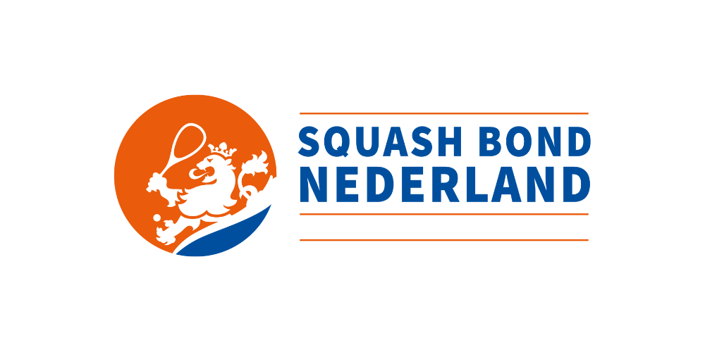 het logo van Squash Bond Nederland