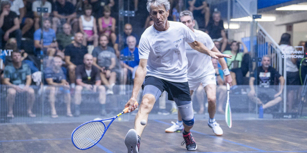 Foto van Ad Heskes in de finale van de European Masters in Hamburg 2023